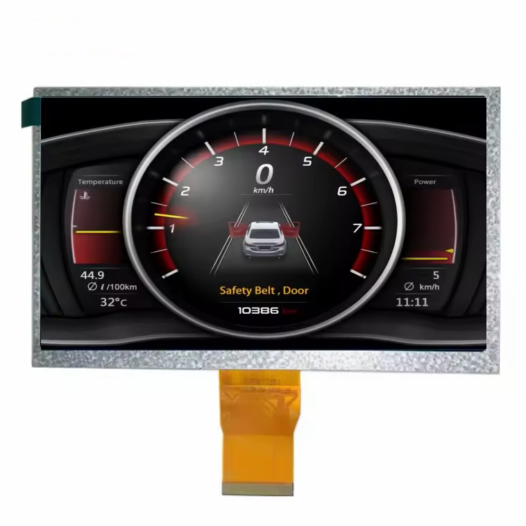 7 Inch Industrial UCOS Intelligent Display Terminal Support RS232 RS485 Port Communication