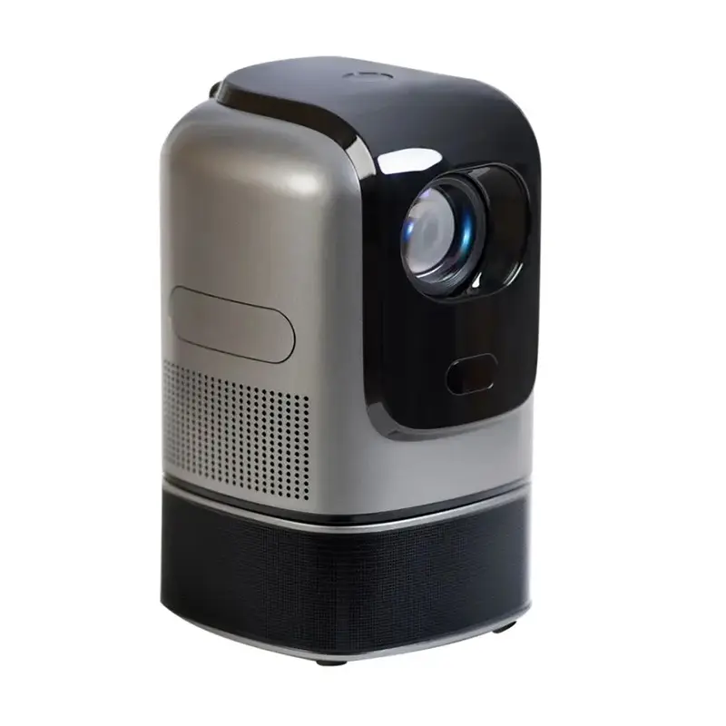 Portable 1080P Full HD LCD Bluetooth Projector with HIFI Stereo Speaker